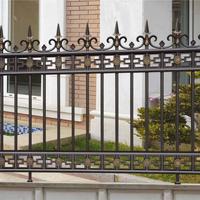 Stainless steel wrought iron floral fence LJ-7008