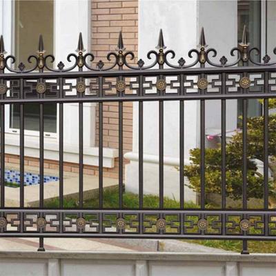 Stainless steel wrought iron floral fence LJ-7008