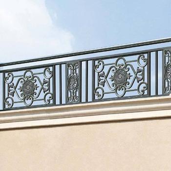 Good quality aluminium balcony guardrail LJ-3823